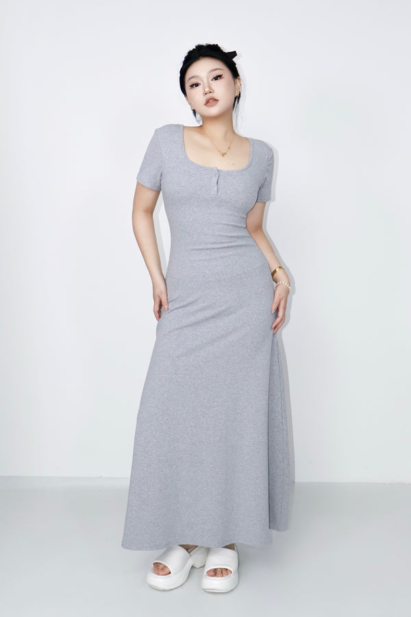 COTTON PADDED CLOUDETTE DRESS